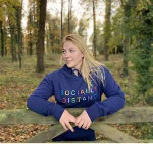 Socially Distant Hoodie - £45
